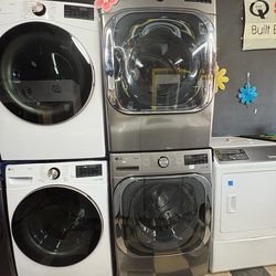 LG Jumbo Washer/Dryer Set 🌺