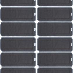 Babygoal 5-Layer Charcoal Rayon Bamboo Reusable Liners Cloth Diapers 12 Inserts,