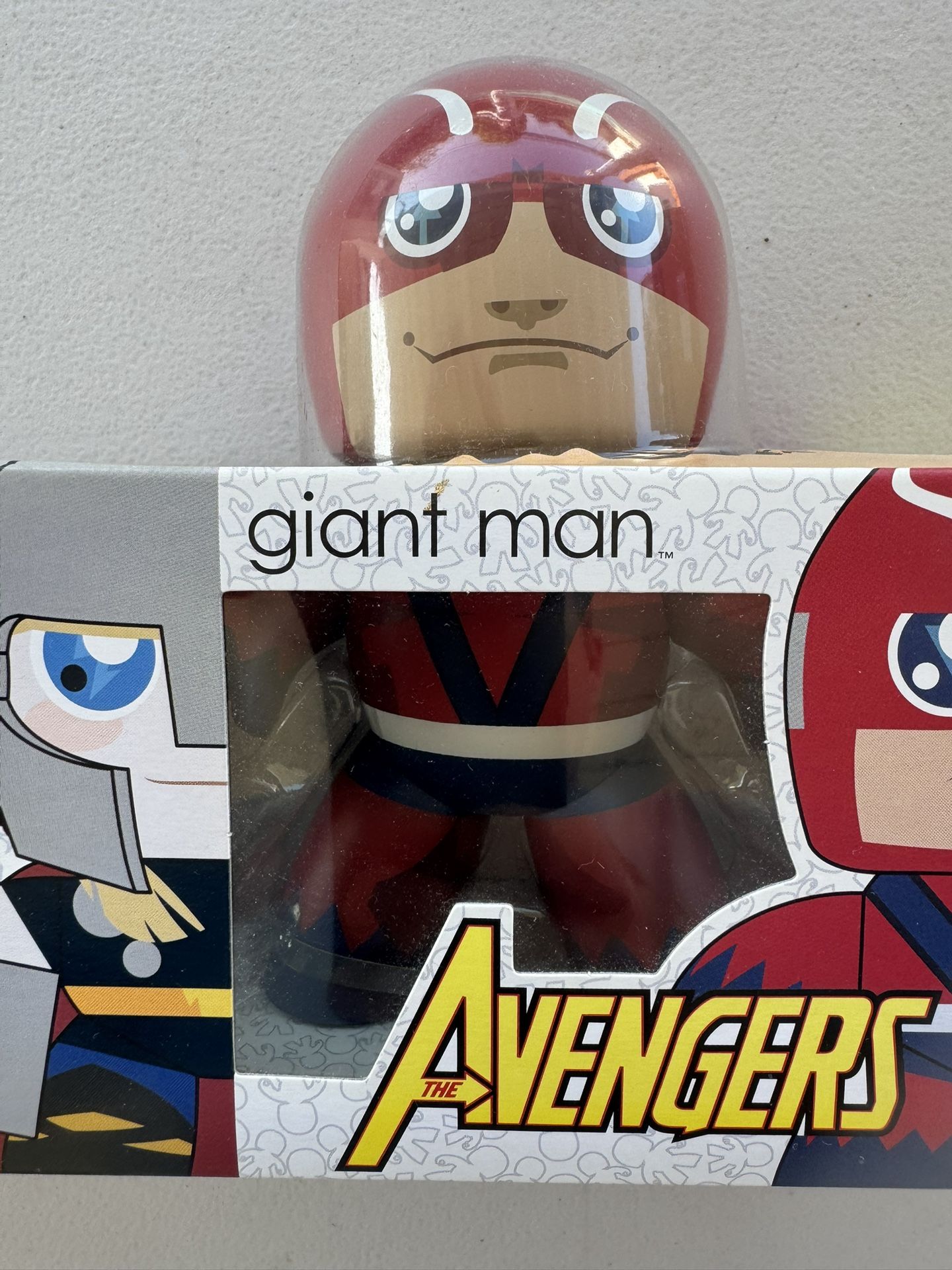 SDCC Avengers Mini Muggs 2011 Exclusive Giant Man Hulk Thor Iron Man Captain America
