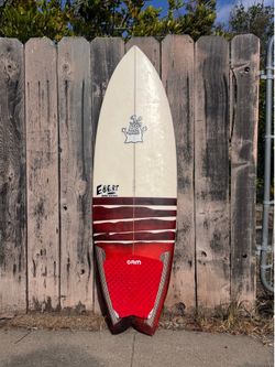 4’10 Ebert Grom Fish Surfboard