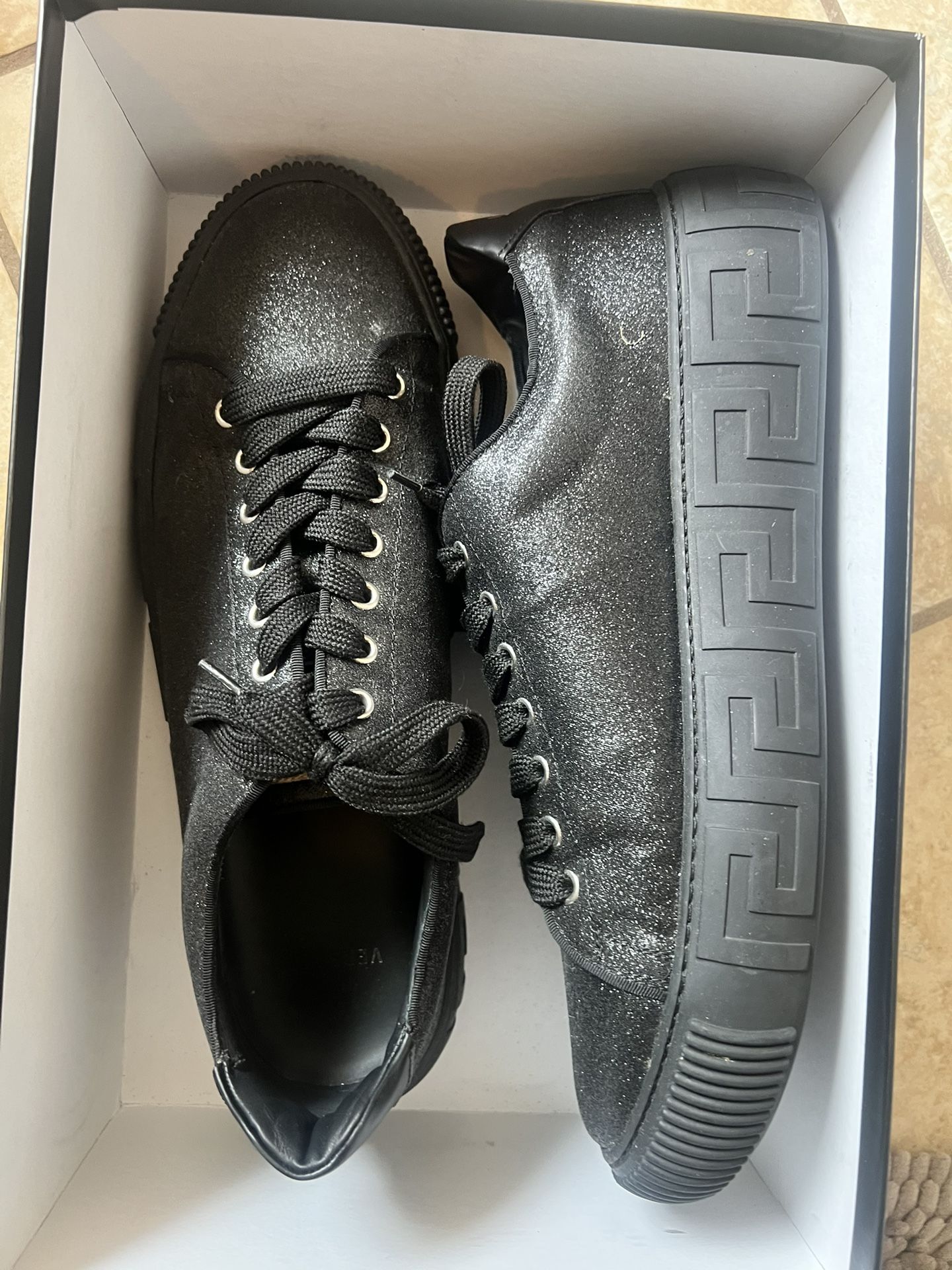 🔥 Authentic Versace Greca Sneakers - Size 45 (US 12) - $80 🔥
