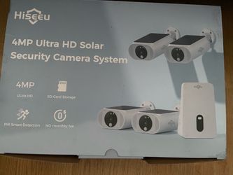 4 Count Security Cameras Brand New