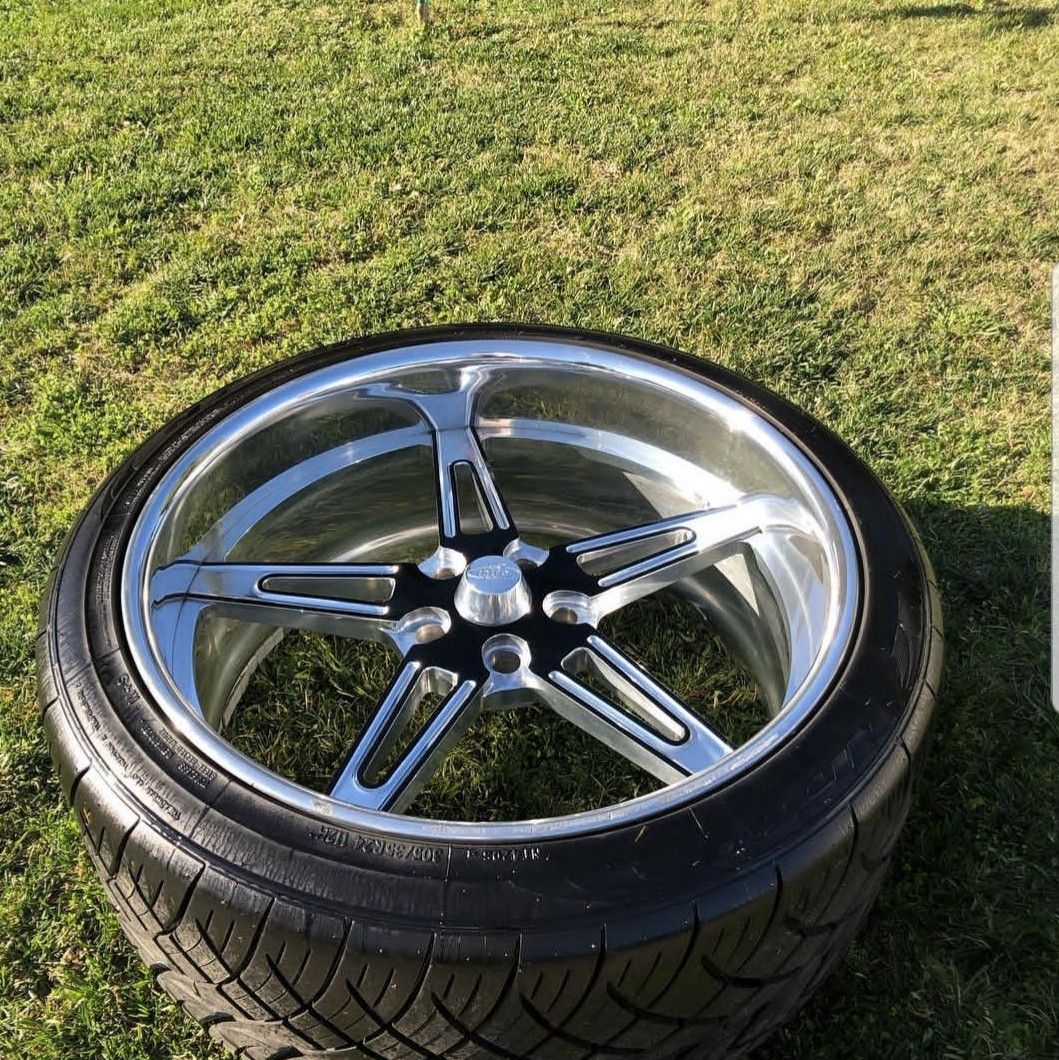 24" Intro Billet wheels