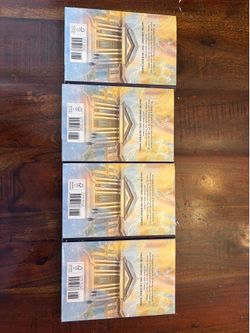 4 The Secret Library books