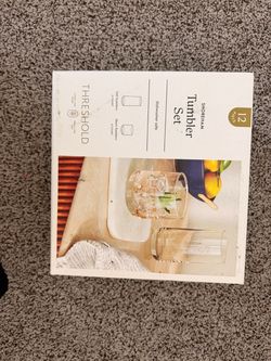 Threshold Shoreham 12-Piece Tumbler Set