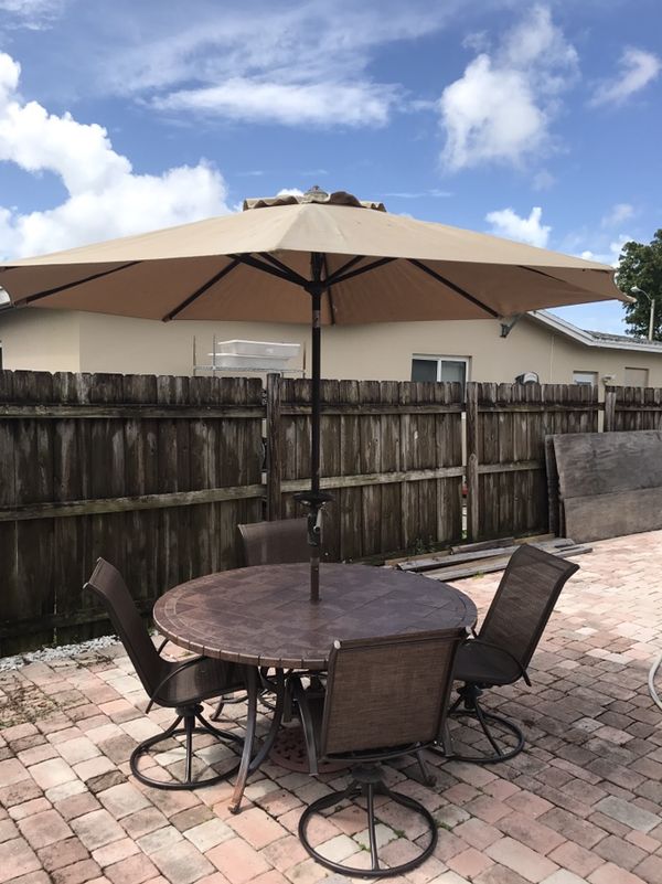 Slate Patio Set For In Pompano Beach Fl Offerup