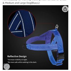 Dog Harness Vest Size L 