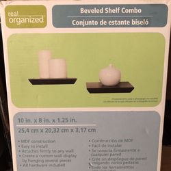 Beveled Shelf Combo