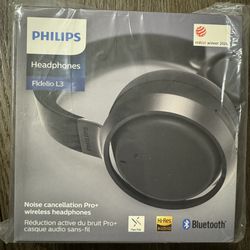 PHILIPS Fidelio L3 Flagship Over-Ear Wireless Headphones with Active Noise Cancellation Pro+ (ANC)