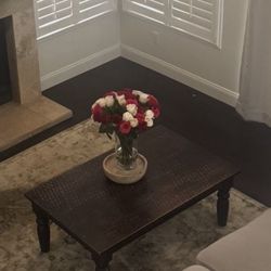 Espresso coffee table