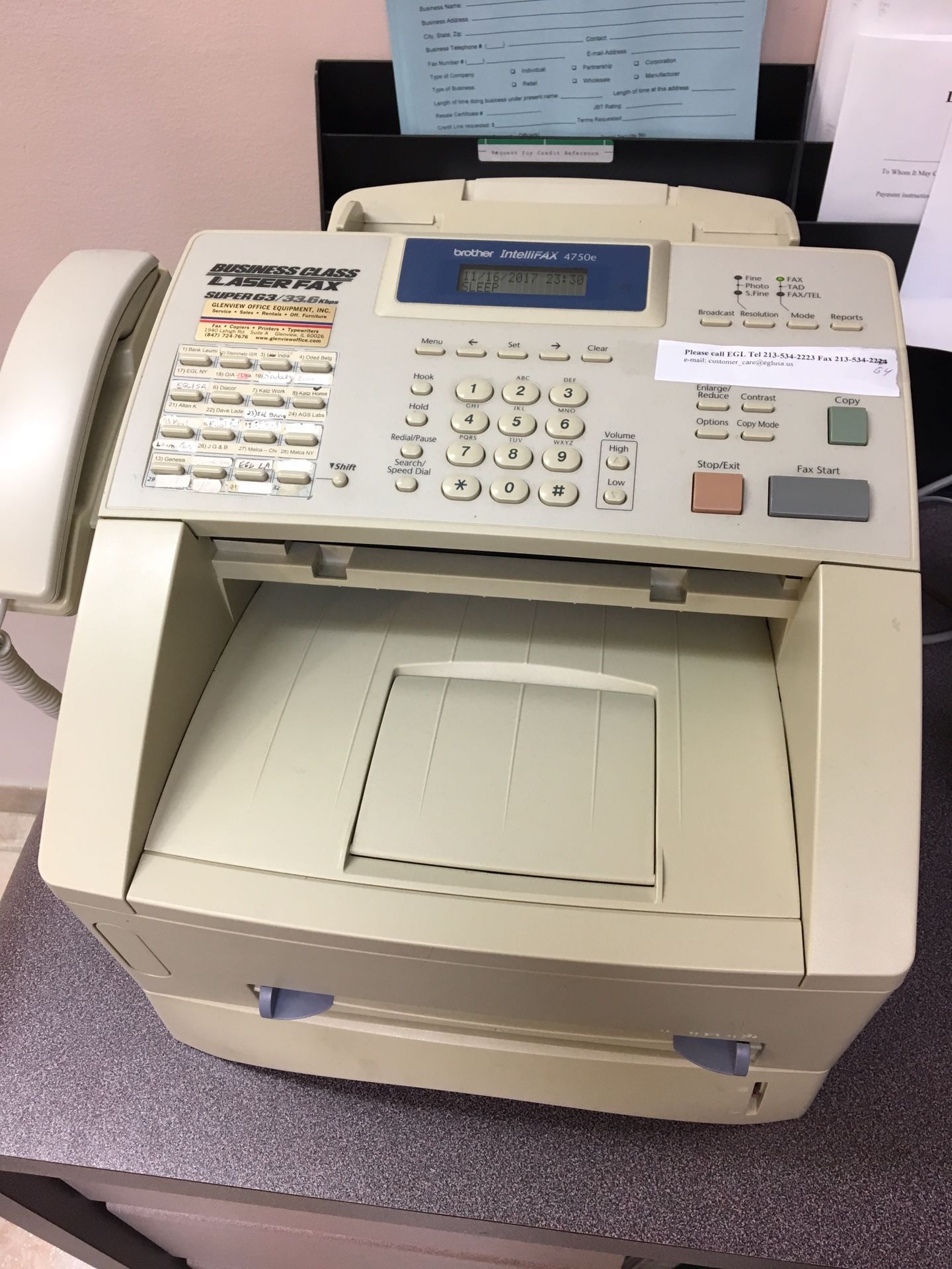 Fax machine - 80% OFF!!