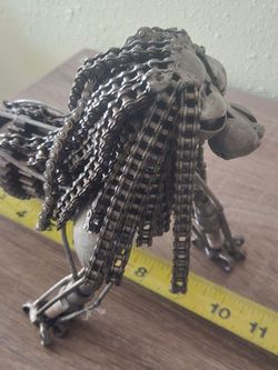 Steel handcraft Lion