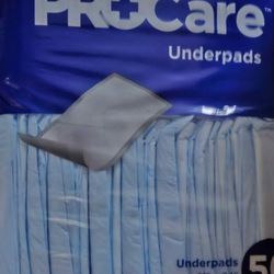 PROCARE DISPOSABLE UNDERPADS 