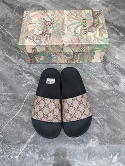 Gucci GG Men’s Slides With Box 2026 New