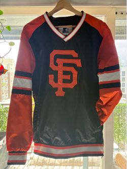San Francisco Giants Starter Jacket - Black/Orange