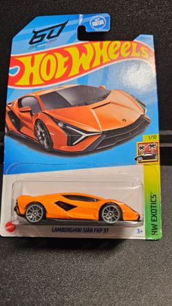 Hot Wheels Orange Lamborghini Sian FKP 37 HW Exotics