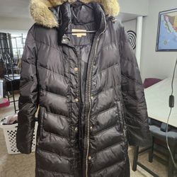 Women's Michael Kors Winter Jacket Some Wear/small Tear Which Hardly Visible!