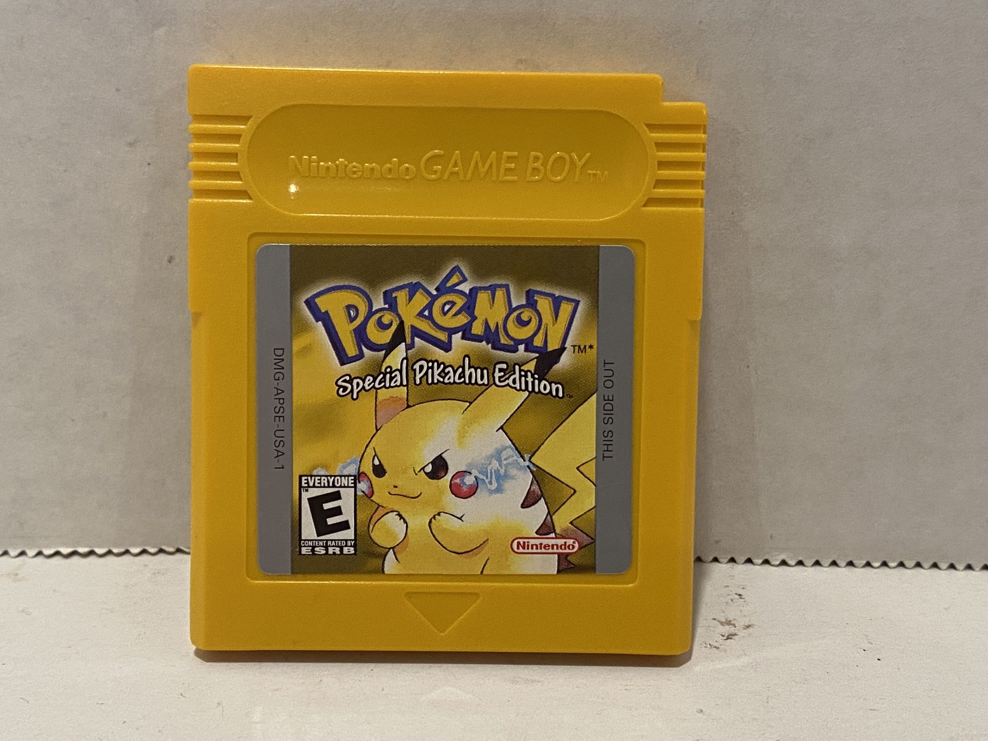 Authentic Pokémon Yellow Version With New Save Battery