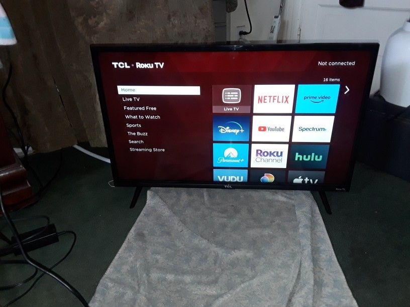 TCL 32"Inch Class 3-Series FHD LED Roku Smart TV (32S327 YEAR 2021) Remote Control Included