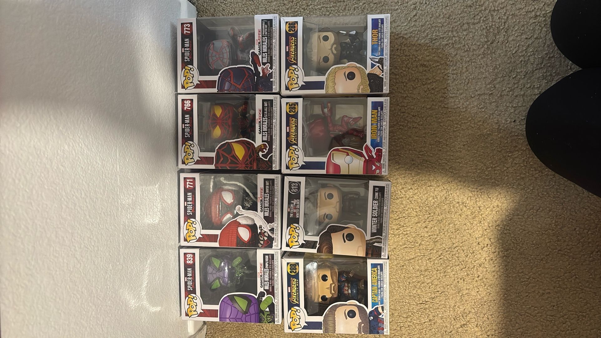 Avengers funko Pops