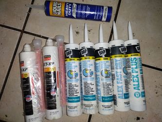 NEW Caulk and sealant, and strong glue