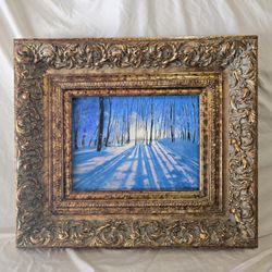 Nice Original Oil Painting On Canvas Signed