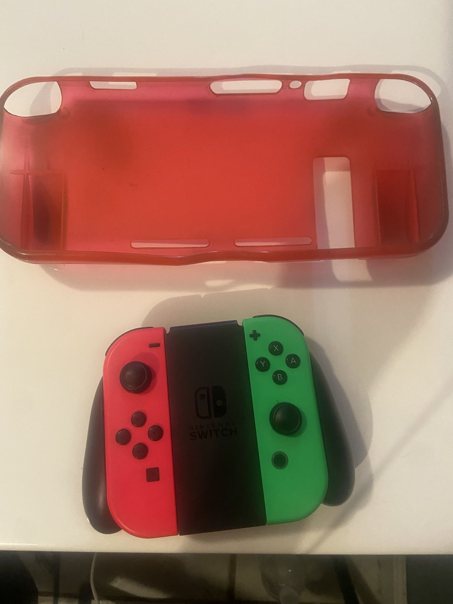 Nintendo Switch Joycons With New Controller And Switch Case