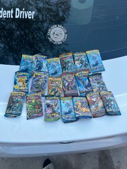 Xy, and older sun and moon packs - looking for charizard cards