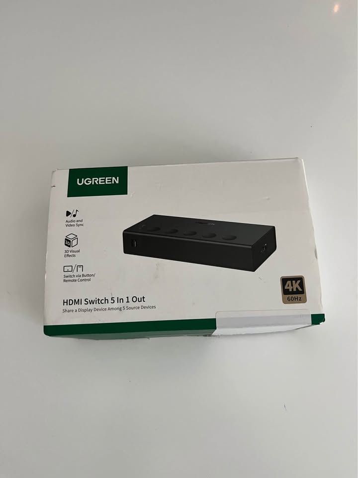 UGreen HDMI Switch 5 in 1 Out 4K @ 60Hz