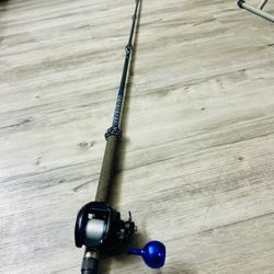 Custom Fishing Rod 8ft 15-30lb  With Daiwa Lexa WN300HS- P Fishing Reel Combo $280