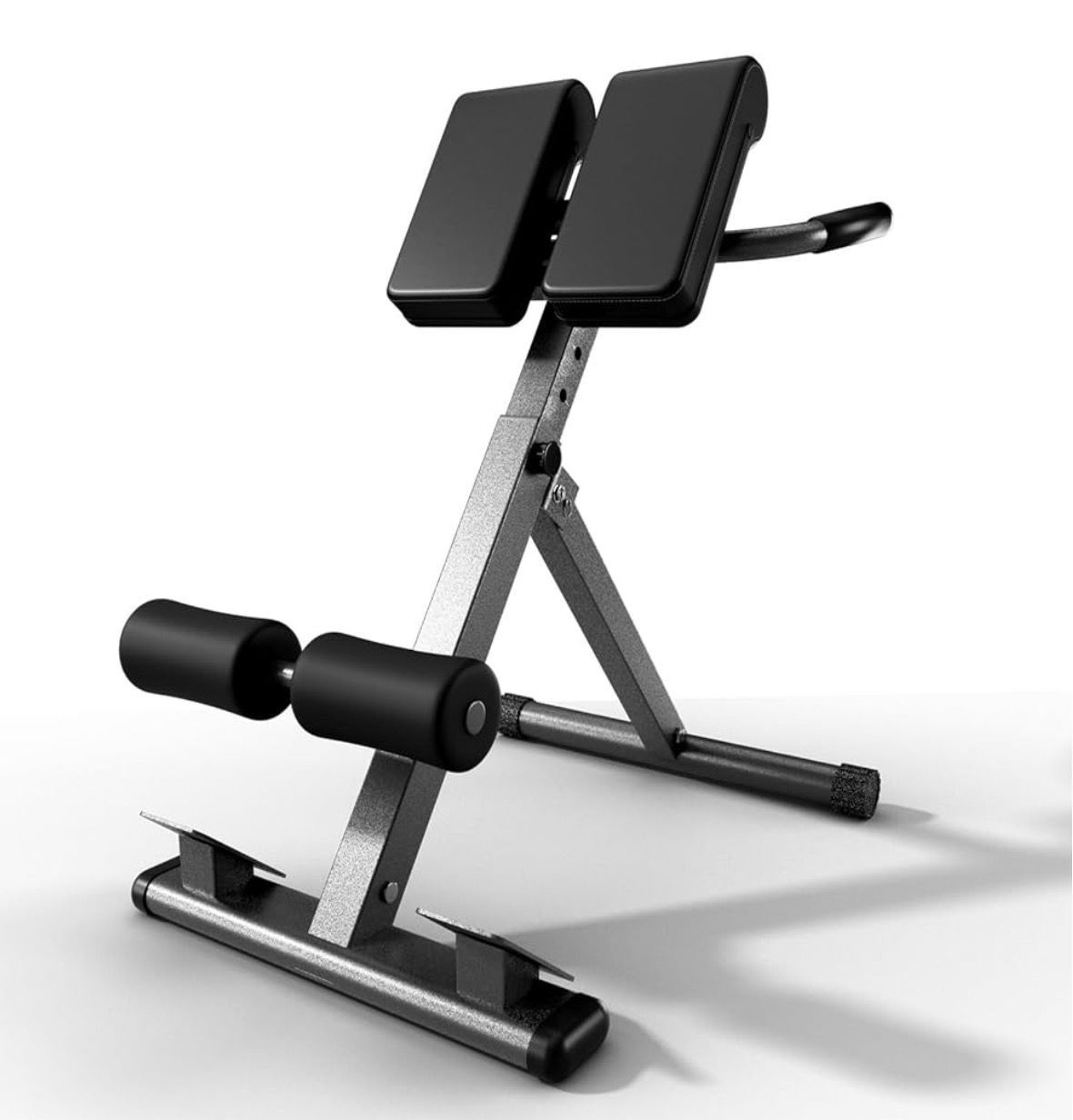 Roman Chair Hyperextension Bench – Adjustable & Foldable for Home Gym