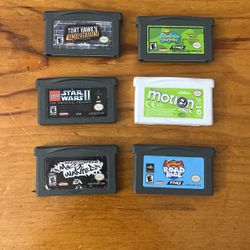 Nintendo Game Boy Advance ( 6 Games)