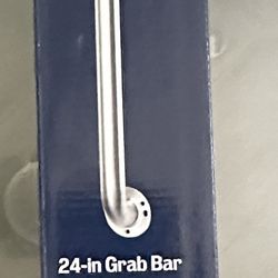 24” Stainless Steel Grab Bar – New in Box (ADA Compliant)