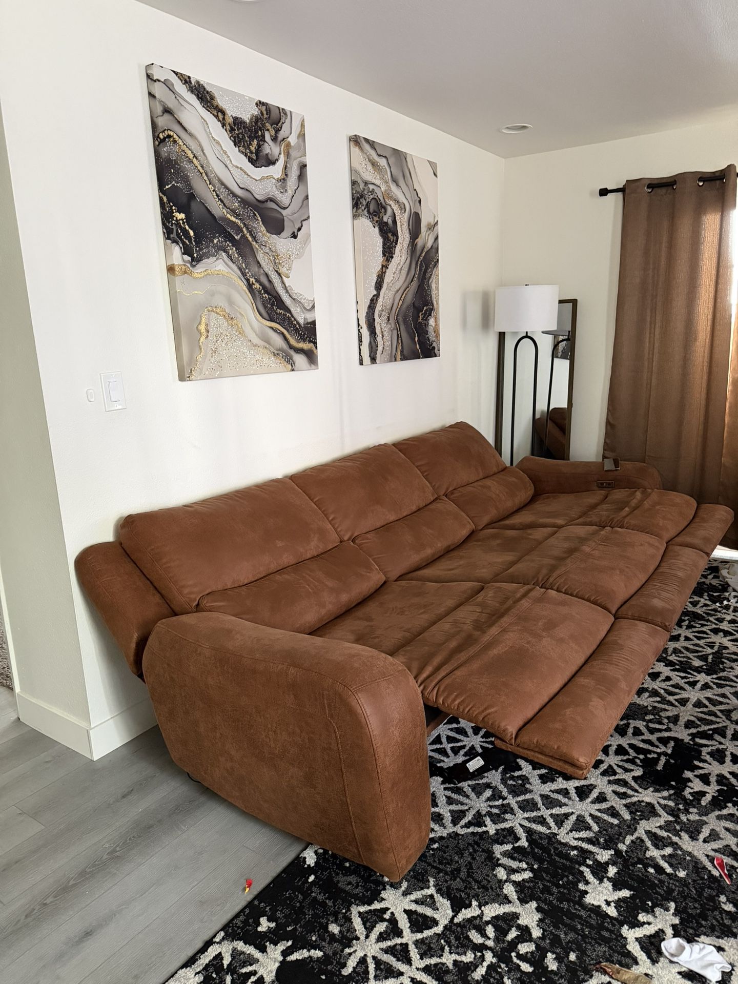 1 / 1 MACY'S Tanico 3-pc. Modular Sofa With 3 Power Motion Chairs