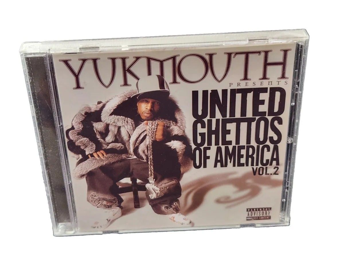 United Ghetto Of America, Vol. 2 Yukmouth CD Mac Dre C-Bo E-40 NORE Tech N9ne 