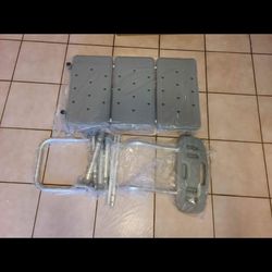 Bench Tub Shower Transfer Bench Anti Slip Suction Feet Lightweight Easy Adsemble