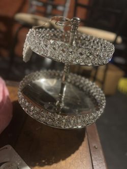 Crystal Dessert Stand