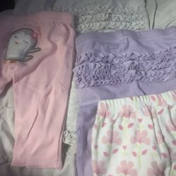 baby girls clothes 3-6 months Pants  lot Excellent Condition