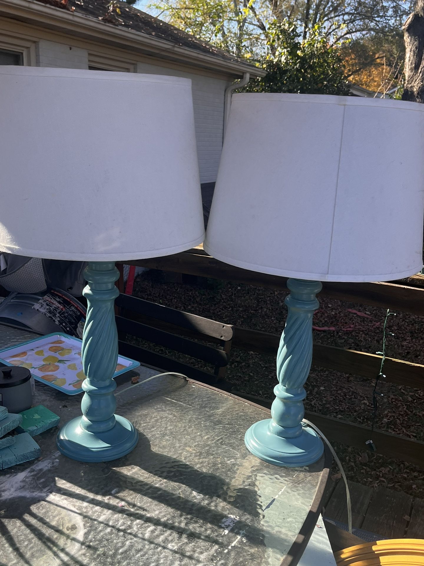 Pair Of Lamps 