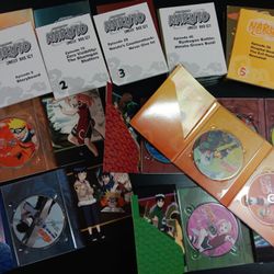 Naruto Og Series DvD S1-5 Uncut Box Sets