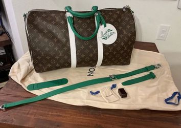 Louis Vuitton Keepall Bandoulière 50 – LV Golf Collection (Green/White) – SOLD OUT