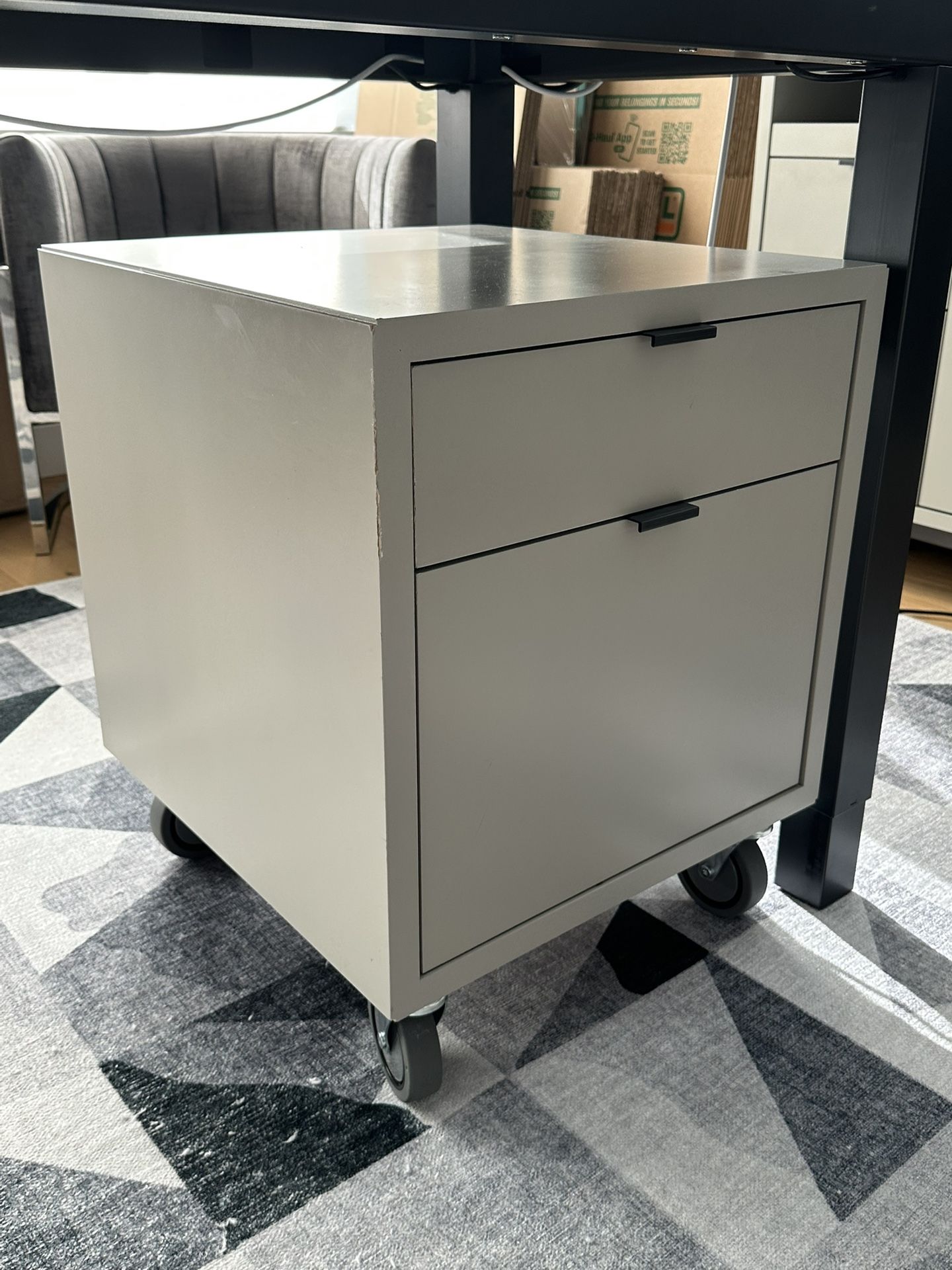 Room And Board Copenhagen Rolling File Cabinet