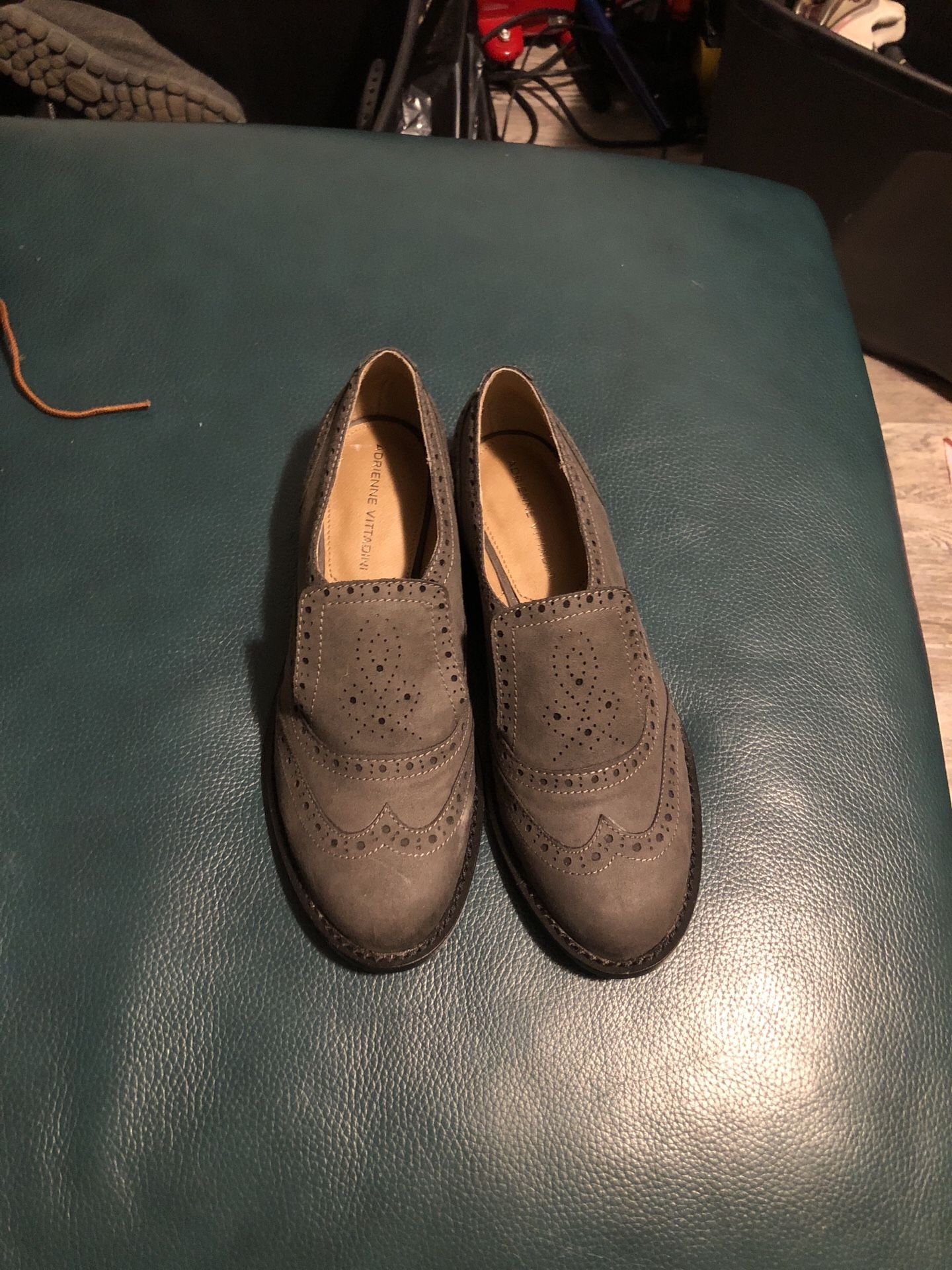 Women’s New never worn grey flat Adrienne Vittadini size 7M