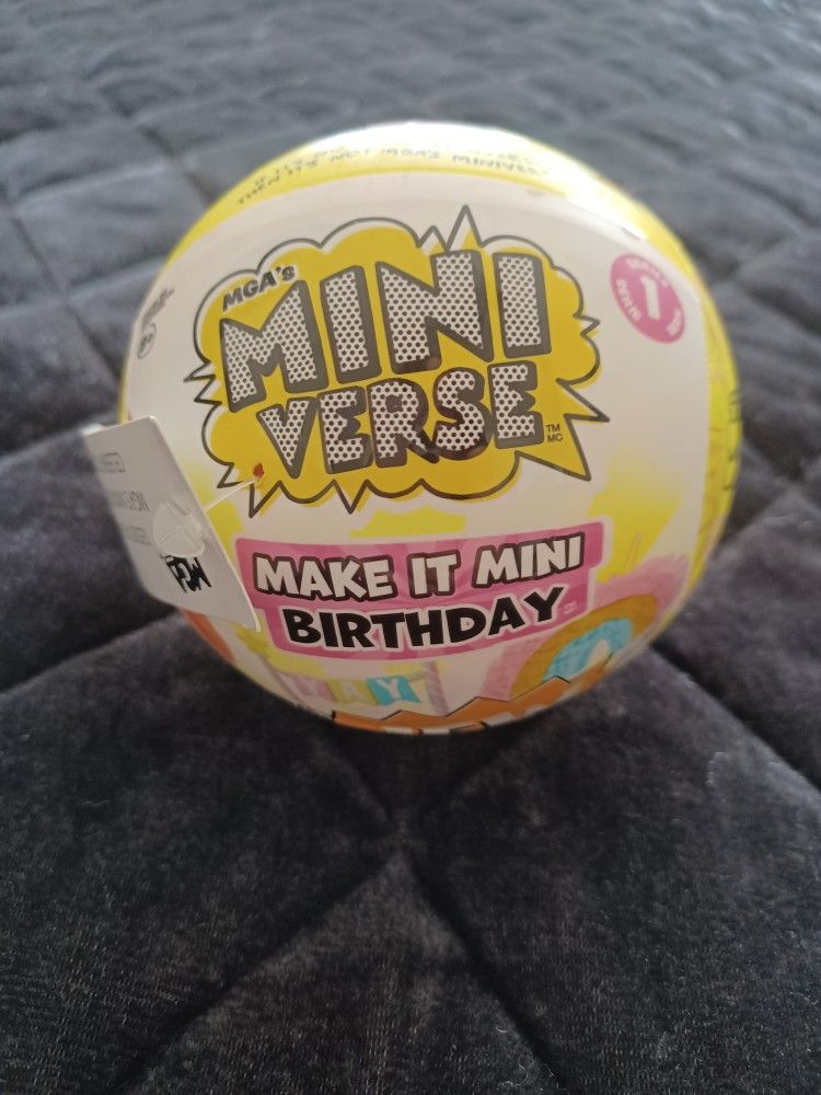 NEW- MGA's Make It Mini Birthdat Edition- Series 1