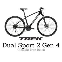  Trek, Dual Sport 4 Gen 4, 2021, XL Frame, Model 15.5, Gold Aluminum.