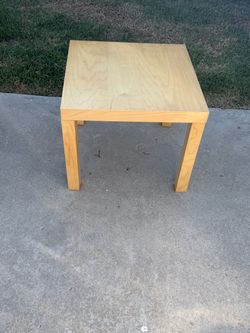 Side table, chair, 2 step stools and a shredder