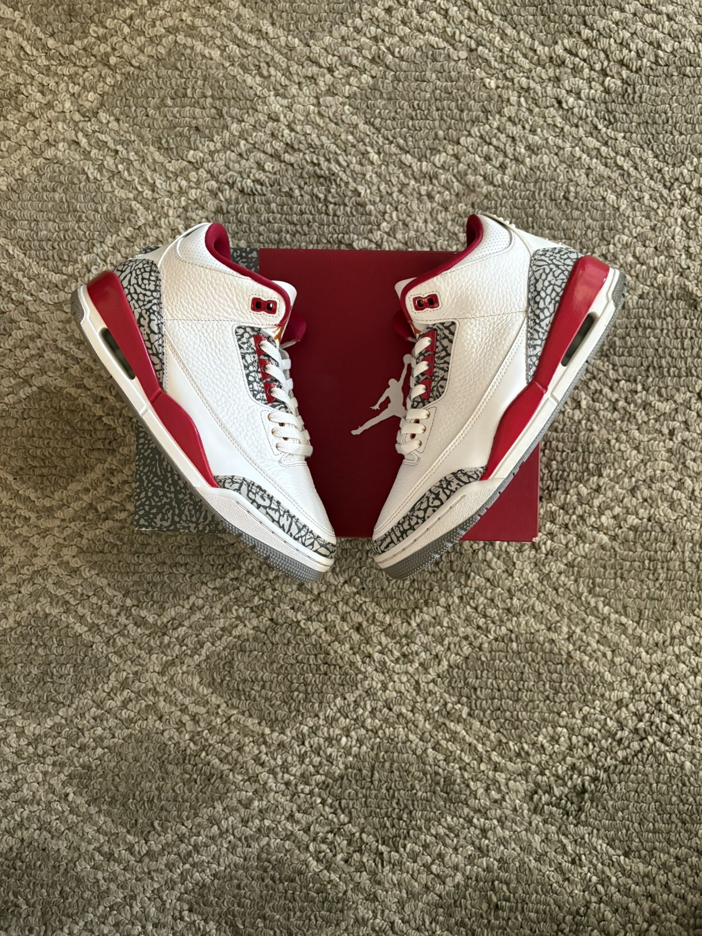 Jordan 3 “Cardinal Red”