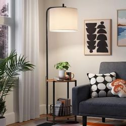 Brand NEW Floor Lamp With Side Table