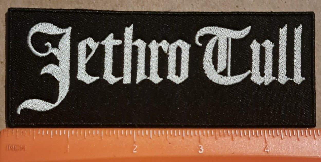 Jethro Tull embroidered Iron on patch