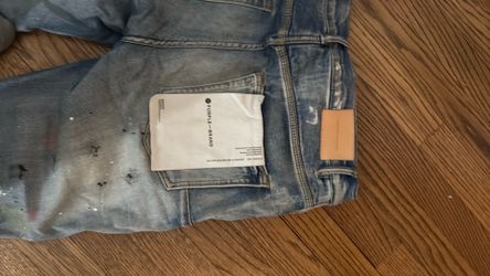 rep purple jeans size 34